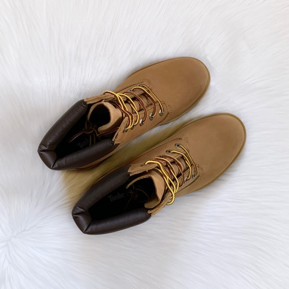 Timberland Kinsley Wheat 6 Inch Waterproof Boots - Picture 4 of 8